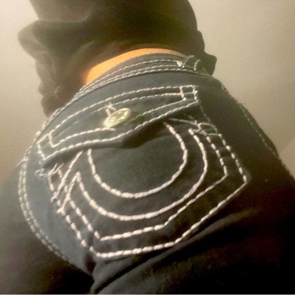 True Religion, low rise bootcut jeans - Picture 1 of 6